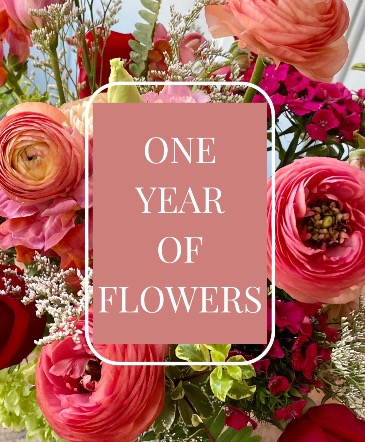 ONE YEAR OF FLOWERS  in Mountain Home, ID | TRINITY MOUNTAIN FLORAL DESIGNS