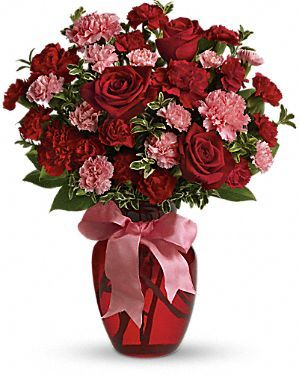 Only You  Vased Arrangement 