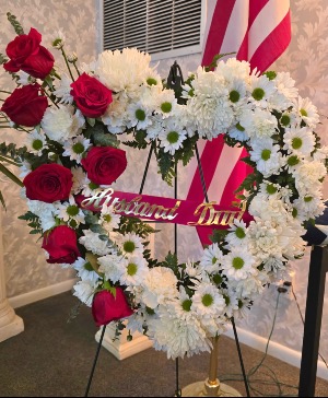 Open Heart Wreath 