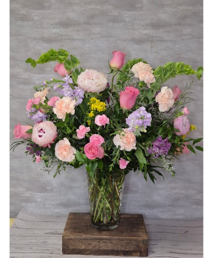 Opulant Mixed Bouquet Vase Arrangement