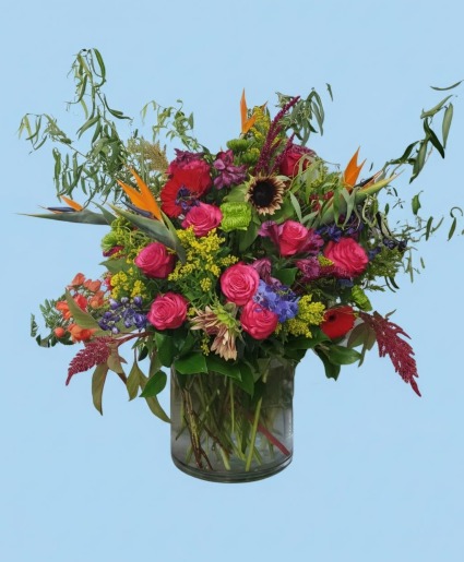 Opulent Vibrance Flower Arrangement