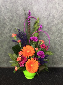 Orange and Purple Passion Dish