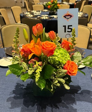 Orange Centerpiece 