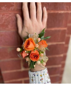 Orange Corsage