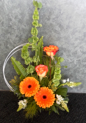 Orange Creamsicle Dish Arrangement