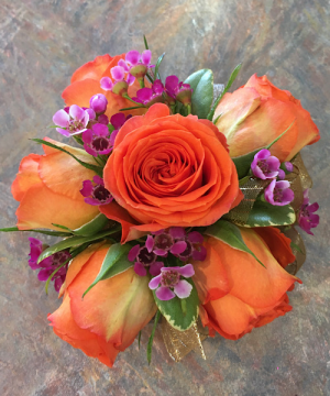 Orange Crush  Corsage