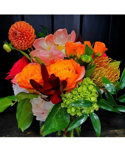 Orange Delight vase