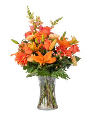 Orange is the New Yellow Vase