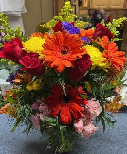 Orange Surprise Vase