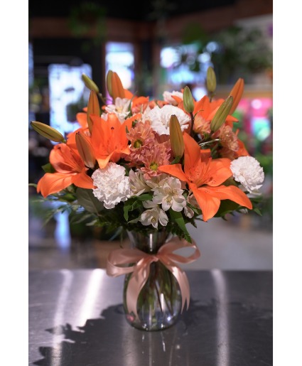 Orange Zest Locally Grown Lilies 