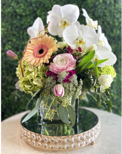 Orchid arrangement 