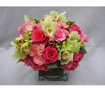 Orchid Bliss Vase Arrangement 