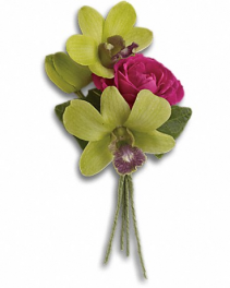 Orchid Celebration Boutonniere 