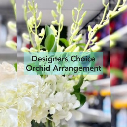 ORCHID - DESIGNER CHOICE MIX Vase Arrangement