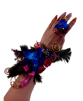 Orchid Mix with ring wristlet 