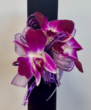 Orchid Wrist  Corsage in Denison, TX | JUDY'S FLOWER SHOPPE