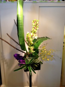 Varietal Orchids and Tropical Foliage va-120