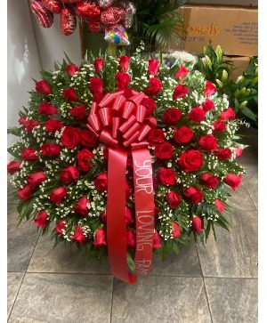 our love forever Sympathy casket