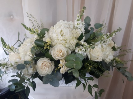 Our Thoughts & Prayers are with You Side Table Arrangement 