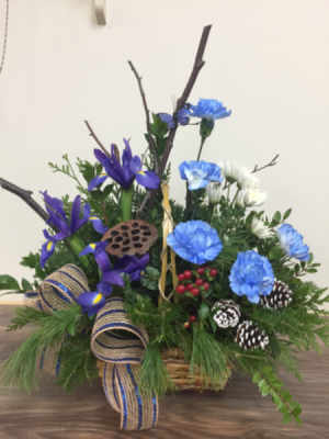 Outdoorsman Basket Arrangement