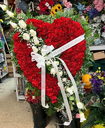 Outpour of Love  standing Heart  