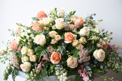 Overflowing Affection Casket Spray 