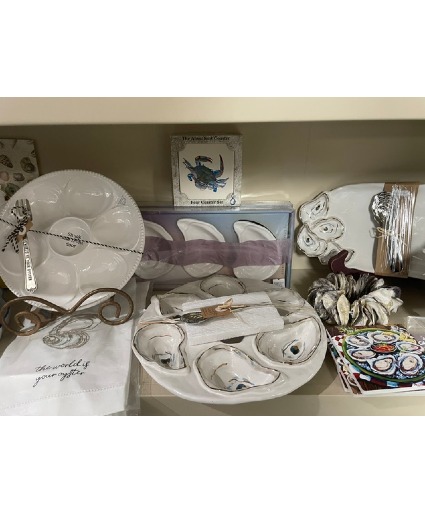 Oyster Platters and hosting dishes 