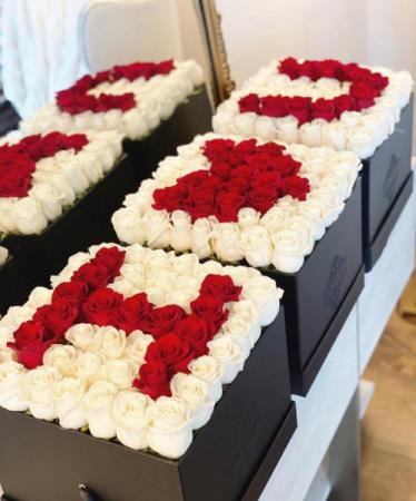 P.S:  I Love You 150 Preserved Roses that Last up to a Year 