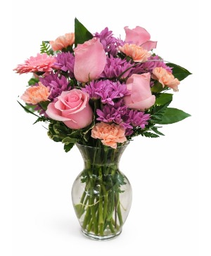 Painted Petals Mixed spring arrangement