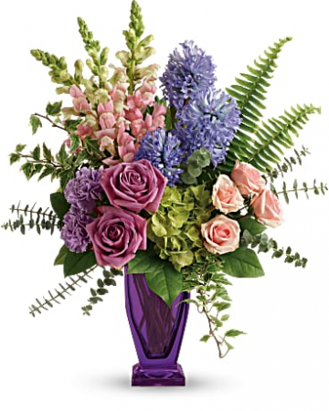 Painterly Pastels Vase