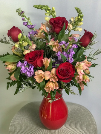 Pair Of Hearts Bouquet