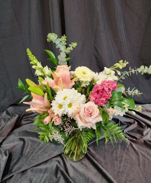 Paisley Petite Vase of Flowers