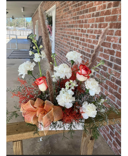Pampas and Flowers 