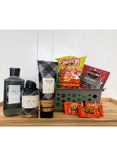 Pamper Dad Legend Basket Snacks Are Customizable