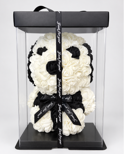 Panda Rose Bear Gift Box 