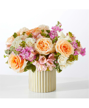Paradise Bouquet with Ivory Vase 