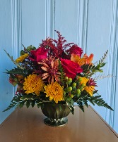 PASS THE CRANBERRY SAUCE FLOWER ARRANGEMENT