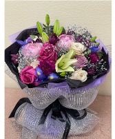 Passionate Jewel Wrap Wrap bouquet 
