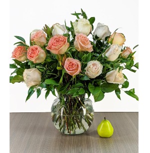 Passionate Peach Roses 