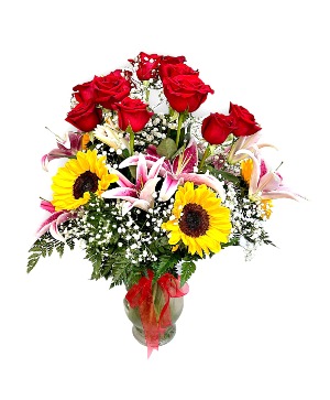 Passionate Petal Ensemble 