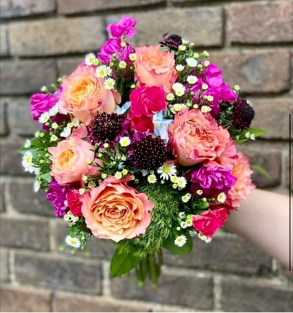 Passionate Pinks Wedding Bouquet