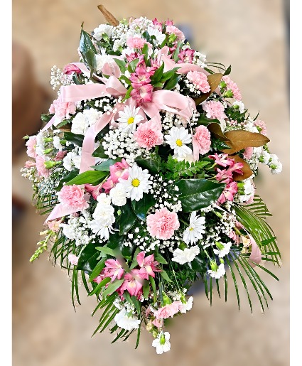 Flowerland Serenade of Petals Casket Blanket funeral blanket