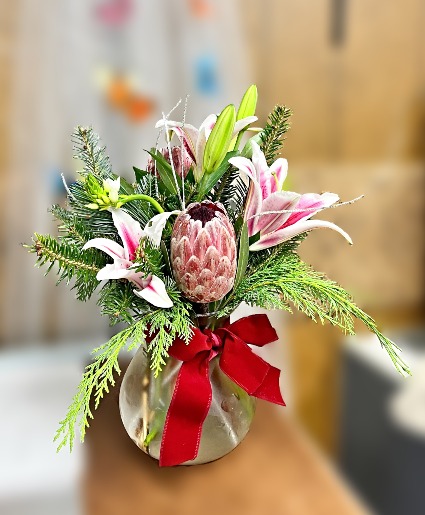 Past Work: Winter Wonderland Florals 