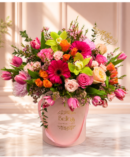 Peaceful Pastel Flower Box 