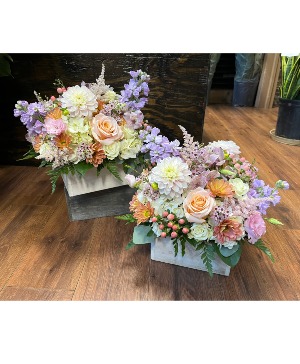 Pastel Centerpieces 