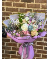 PASTEL GARDEN BOUQUET assorted flowers