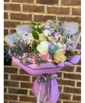 PASTEL GARDEN BOUQUET assorted flowers