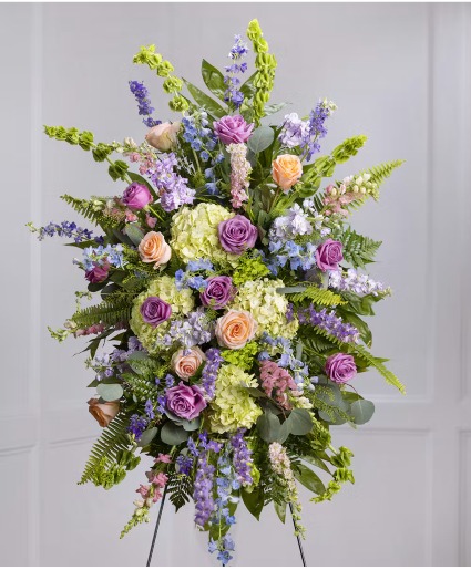 Pastel Garden Sympathy Spray 