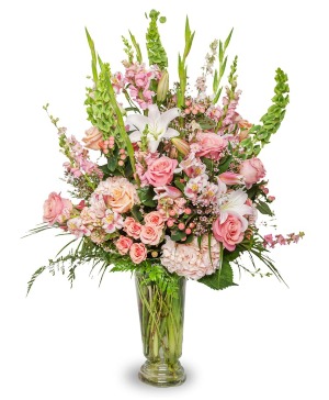 Pastel Garden Vased Tribute 