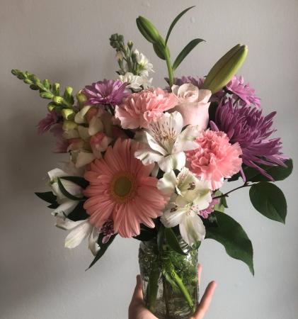 Pastel Mason Jar 